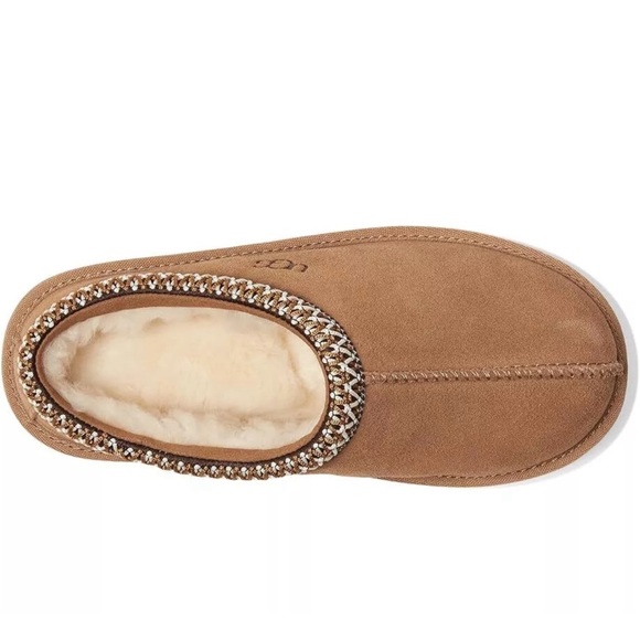 UGG Tasman II Slipper Big Kids Suede Upper 1019066K Chestnut 100% Original New - Picture 5 of 14